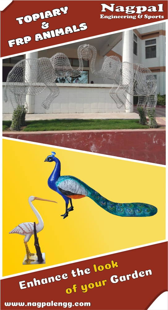 Topiary & FRP Animals Manufacturers in Faridabad