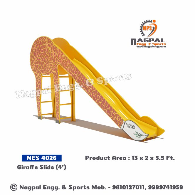 Giraffe Playground Slide Manufacturers in Faridabad
