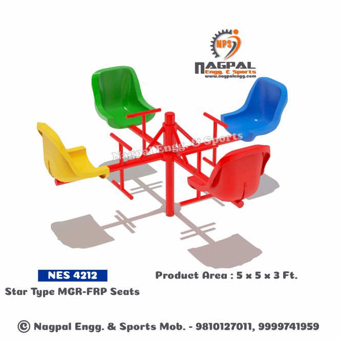 Star Type MGR FRP Seats Manufacturers in Faridabad