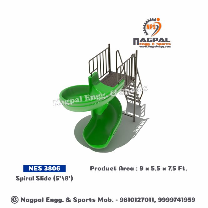 Spiral Playground Slide Manufacturers in Faridabad