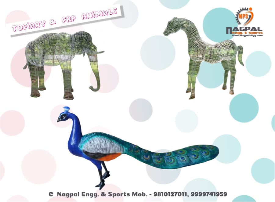 Topiary & FRP Animals Manufacturers in India
