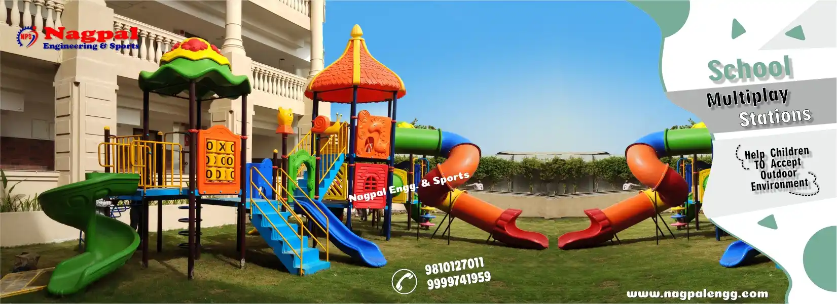 School Multiplay Stations Manufacturers in Faridabad