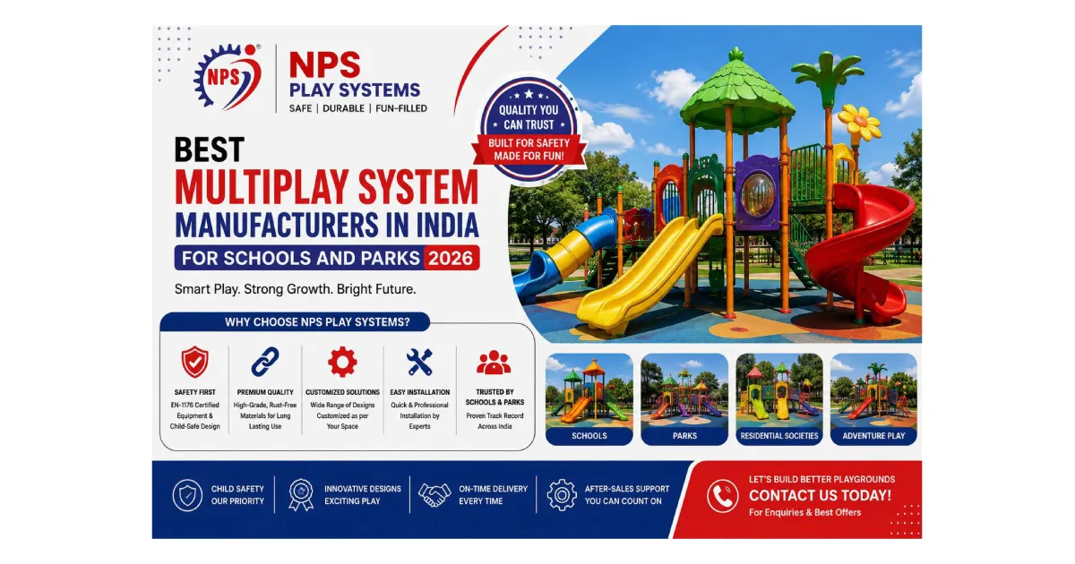 Best Multiplay System Manufacturers in India for Schools Parks 2026