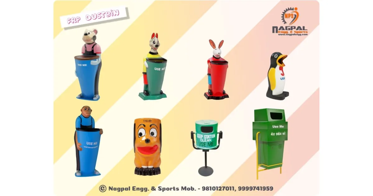 FRP Dustbin Manufacturers in India