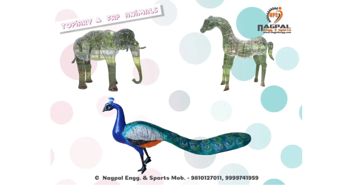 Topiary & FRP Animals Manufacturers in India