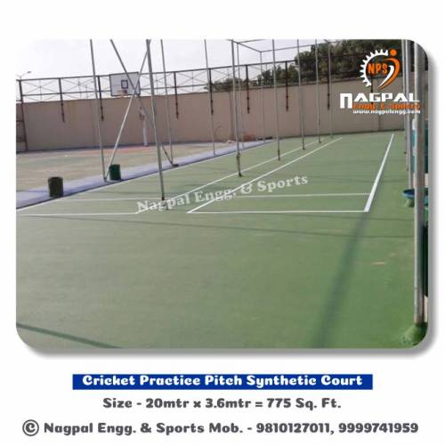 Cricket Practice Pitch Synthetic Court Manufacturers In Chittorgarh