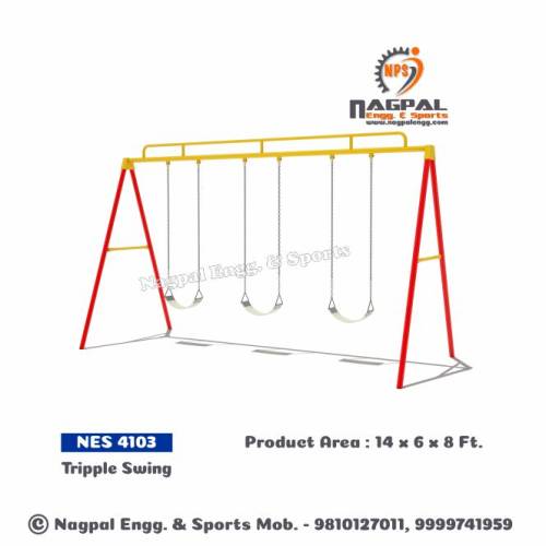 Triple Playground Swing Manufacturers In Ajmer