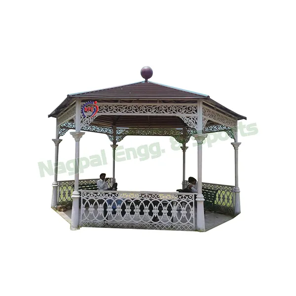 FRP Cast Iron Outdoor Gazebo
