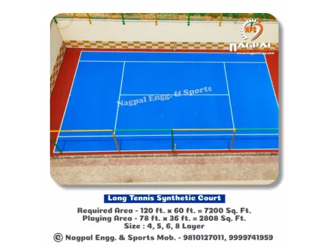 Long Tennis Synthetic Court
