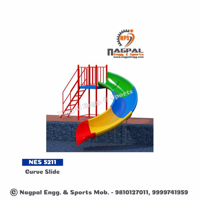 Mini Water Park Curve Slide Manufacturers in Faridabad