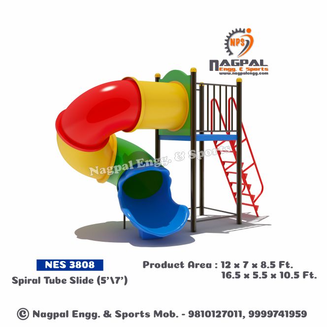 Spiral Tube Playground Slide Manufacturers in Faridabad