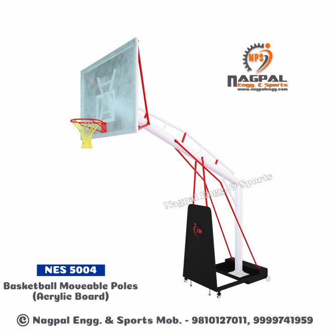 Basketball Moveable Poles Manufacturers in Faridabad